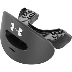 imageUnder Armour Lip Gaurd for Football Football Mouth Guard With Strap Football Mouthpiece Full Mouth Protection Football Mouth Guard for Braces Lip Guard Mouth Piece Adult and Youth Mouth GuardsBlack