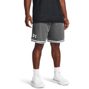 imageUnder Armour Mens 10Inch Perimeter Basketball Shorts025 Castlerock   White