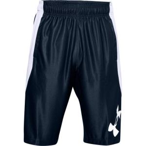 imageUnder Armour Mens 10Inch Perimeter Basketball ShortsAcademy Blue 408White