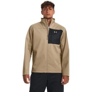 imageUnder Armour Mens ColdGear Infrared Shield 20 Soft Shell299 City Khaki  Black  City Khaki