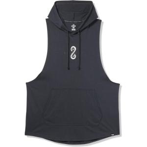 imageUnder Armour Mens Project Rock Snake Sleeveless Hoodie001 Black  White Clay  White