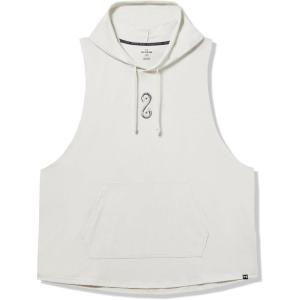 imageUnder Armour Mens Project Rock Snake Sleeveless Hoodie114 White Clay  Black  White