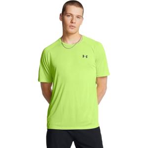 imageUnder Armour Mens Tech 20 ShortSleeve TShirt304 Morph Green   Black
