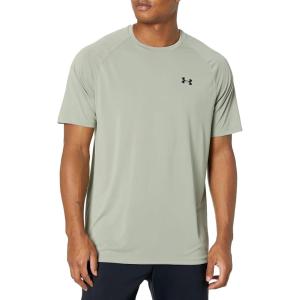 imageUnder Armour Mens Tech 20 ShortSleeve TShirt504 Grove Green   Black