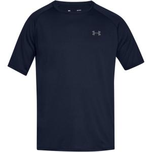 imageUnder Armour Mens Tech 20 ShortSleeve TShirtAcademy Blue 408Graphite