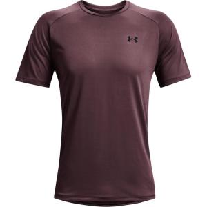 imageUnder Armour Mens Tech 20 ShortSleeve TShirtAsh Plum 554Black