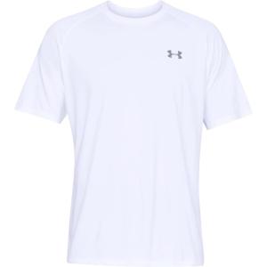 imageUnder Armour Mens Tech 20 ShortSleeve TShirtWhite 100Overcast Gray