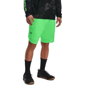 imageUnder Armour Mens Training Stretch ShortsStadium Green 341Black