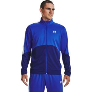 imageUnder Armour Mens Tricot Fashion Jacket486 Versa Blue  Bauhaus Blue  White