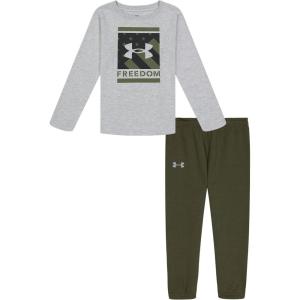 imageUnder Armour UA FREEDOM LOGO SET Mod Gray Freedom Logo 3T