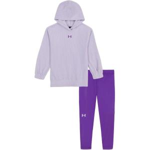 imageUnder Armour UA RIB VELOUR TUNIC SET Salt Purple Velour Tunic 5