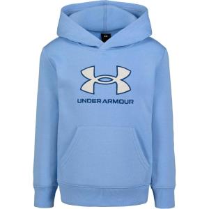 imageUnder Armour UA RIVAL LOGO HOODIE Horizon BlueQuilt Logo 5