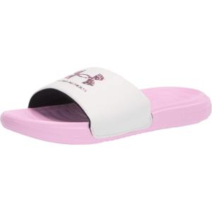 imageUnder Armour UnisexChild Ansa Graphic Slide SandalStellar Pink 600White