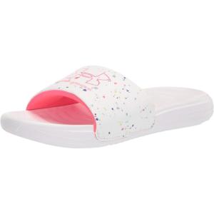 imageUnder Armour UnisexChild Ansa Graphic Slide SandalWhite 100White