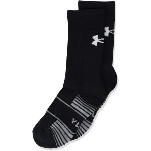 imageUnder Armour UnisexChild Team Crew SocksBlack White