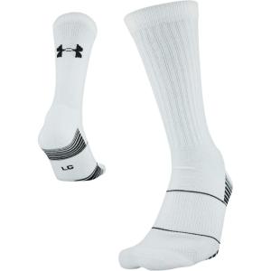 imageUnder Armour UnisexChild Team Crew SocksWhite Black