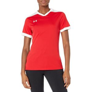 imageUnder Armour Womens Maquina 30 Jersey 600 Red   White Large