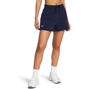 imageUnder Armour Womens Rival Fleece Shorts410 Midnight Navy   White