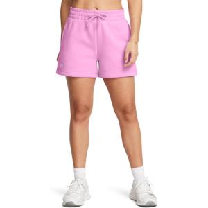 imageUnder Armour Womens Rival Fleece Shorts638 Stellar Pink   White