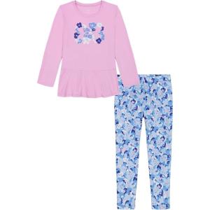 imageUnder Armour girls Long Sleeve Shirt and Legging Set Durable Stretch and LightweightStellar Pink  Tunic