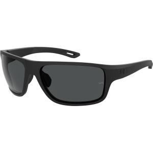 imageUnder Armour mens Ua Battle Sunglasses Matte BlackGray 65mm 16mm US