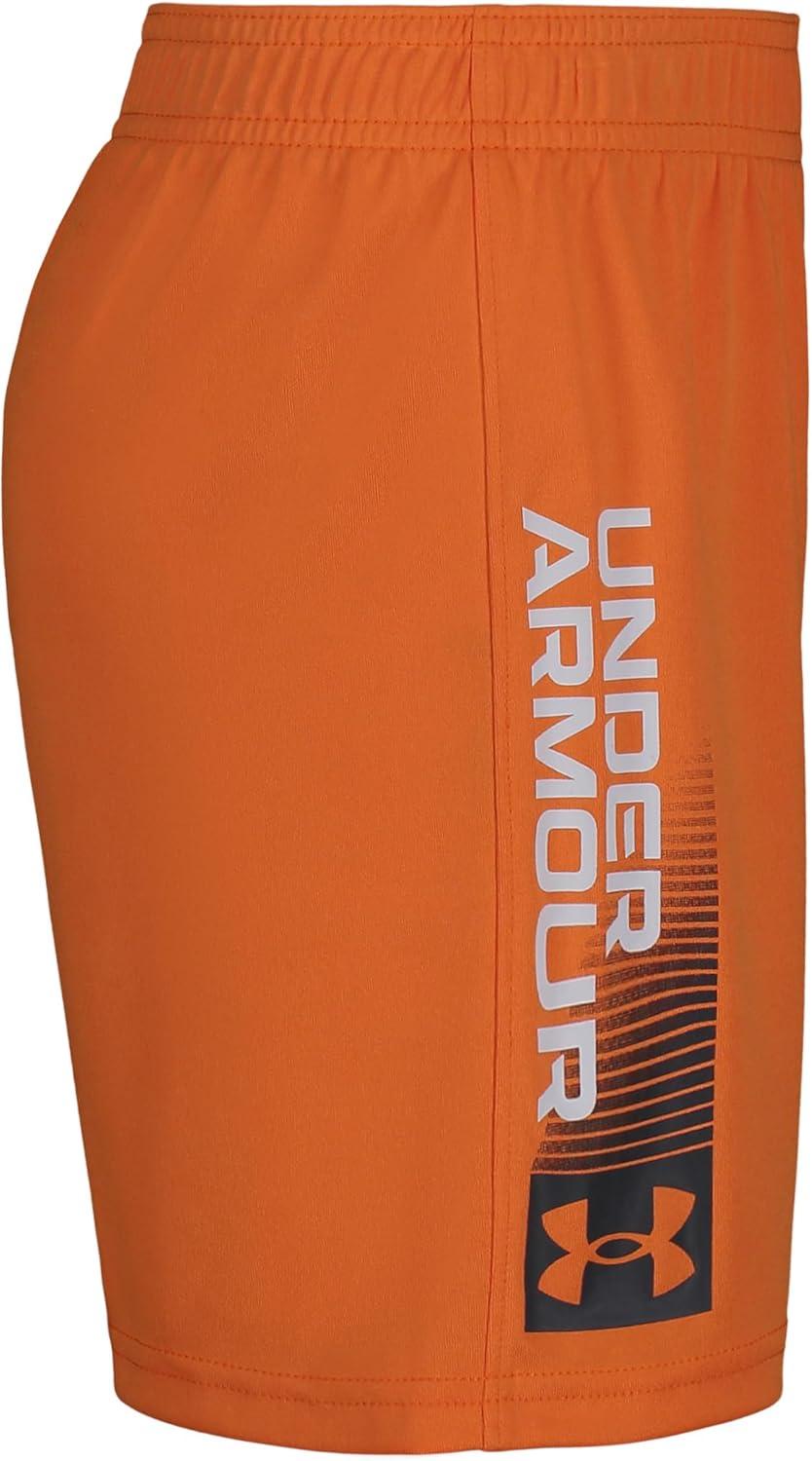 imageUnder Armour Boys Prototype Short Elastic Waistband Soft ampamp ComfortableAtomic  Wordmark