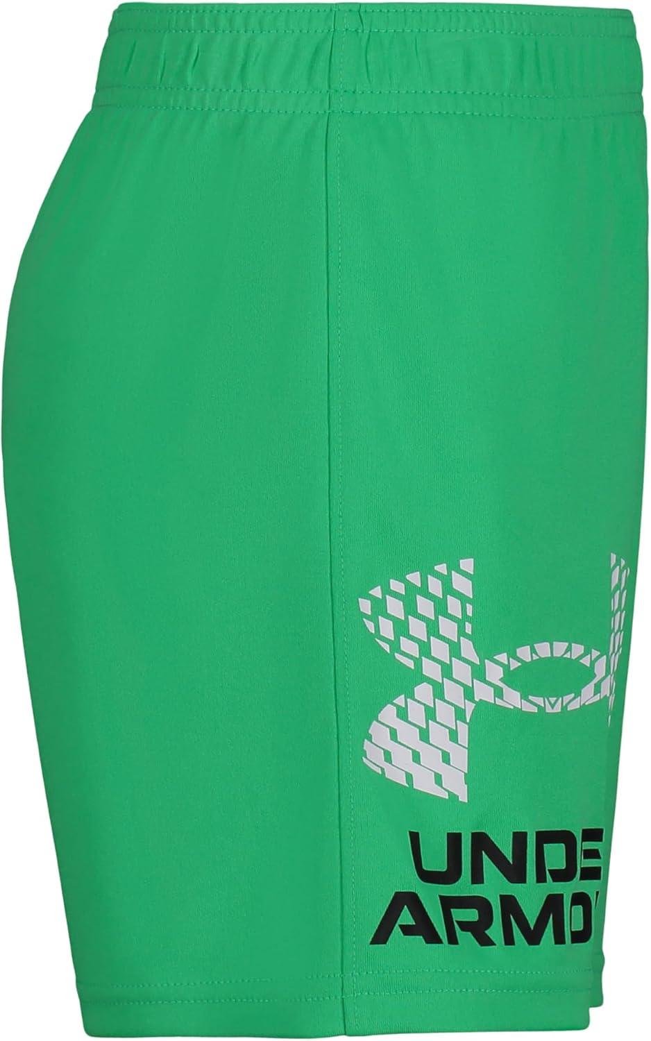 imageUnder Armour Boys Prototype Short Elastic Waistband Soft ampamp ComfortableVapor Green