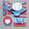 imageUnder Armour Boys Classic Core Logo TShirt Wordmark Print ampamp Baseball Designs Crew NeckMod Gray Baseball