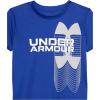 imageUnder Armour Boys Classic Core Logo TShirt Wordmark Print ampamp Baseball Designs Crew NeckRoyal Logo