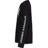 imageUnder Armour Boys Outdoor Long Sleeve Tee Stylish Crew Neckline Cute Full FitBlack Hunt Logo