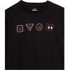 imageUnder Armour Boys Outdoor Long Sleeve Tee Stylish Crew Neckline Cute Full FitBlack Multi  Linux