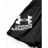 imageUnder Armour Boys Prototype Short Elastic Waistband Soft ampamp ComfortableWhiteBlack