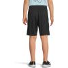 imageUnder Armour Boys Tech Logo Shorts004 Black  White  High Vis Yellow