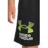 imageUnder Armour Boys Tech Logo Shorts004 Black  White  High Vis Yellow