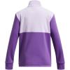 imageUnder Armour Girls Fleece 12 Zip535 Salt Purple   Black