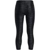 imageUnder Armour Girls HeatGear Printed Ankle Crop Legging008 Black   White