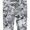 imageUnder Armour Girls HeatGear Printed Ankle Crop Legging13 Pitch Gray   Black