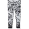 imageUnder Armour Girls HeatGear Printed Ankle Crop Legging13 Pitch Gray   Black