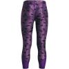 imageUnder Armour Girls HeatGear Printed Ankle Crop Legging522 Galaxy Purple   White