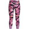 imageUnder Armour Girls HeatGear Printed Ankle Crop Legging694 Pink Fog  Jellyfish  White