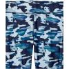 imageUnder Armour Girls HeatGear Printed Ankle Crop Legging781 Opal Green   Midnight Navy