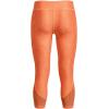 imageUnder Armour Girls HeatGear Printed Ankle Crop Legging906 Orange Tropic   White