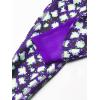 imageUnder Armour Girls HeatGear Printed Ankle Crop LeggingPurple Zest 754Purple Zest