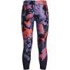 imageUnder Armour Girls HeatGear Printed Ankle Crop LeggingVivid Lilac 560Midnight Navy