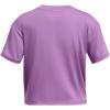 imageUnder Armour Girls Motion Short Sleeve T Shirt560 Provence Purple   Purple Emerite