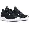 imageUnder Armour Girls Pre School Infinity Alternate Lace Sneaker001 BlackBlackWhite