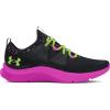 imageUnder Armour Girls Pre School Infinity Alternate Lace Sneaker002 BlackVivid MagentaMorph Green
