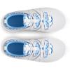 imageUnder Armour Girls Pre School Infinity Alternate Lace Sneaker100 Halo GrayHorizon BlueHorizon Blue