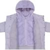 imageUnder Armour Girls Quilted Puffer Jacket Front Pockets ampamp Hooded Back MidWeight ampamp Water RepellentSalt Purple