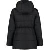 imageUnder Armour Girls Quilted Puffer Jacket Front Pockets ampamp Hooded Back MidWeight ampamp Water RepellentWillow Black